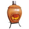 Earthfire Ceramic Pewter/Brown (Small)